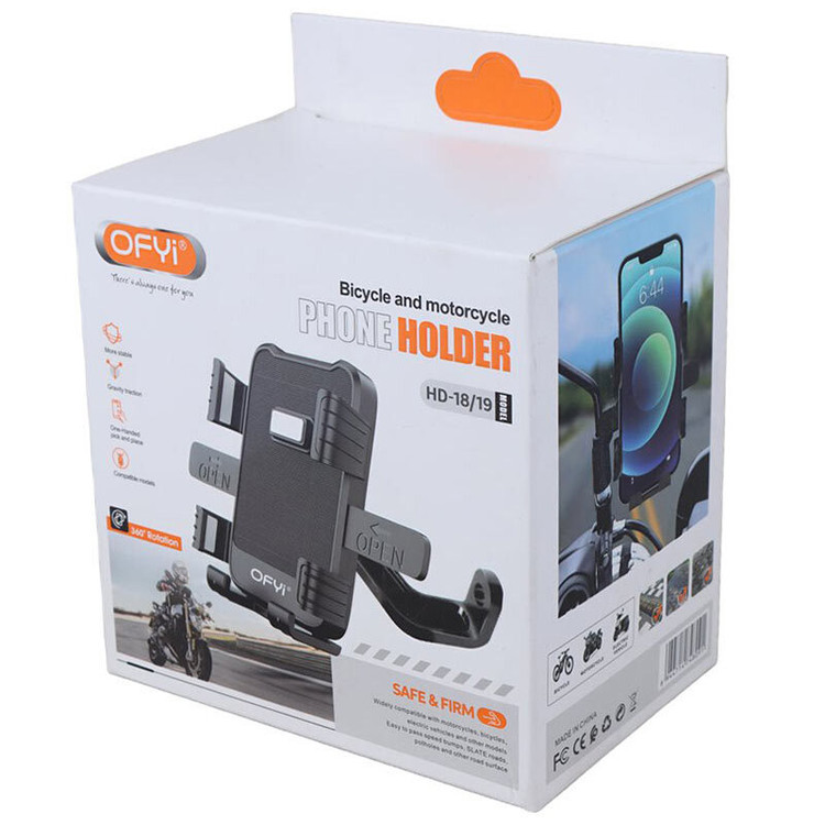 پایه نگهدارنده موبایل دوچرخه و موتورسیکلت OFYI مدل HD19