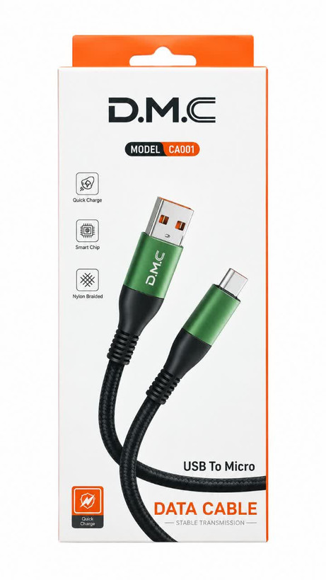 کابل شارژ و انتقال داده D.M.C مدل CA001