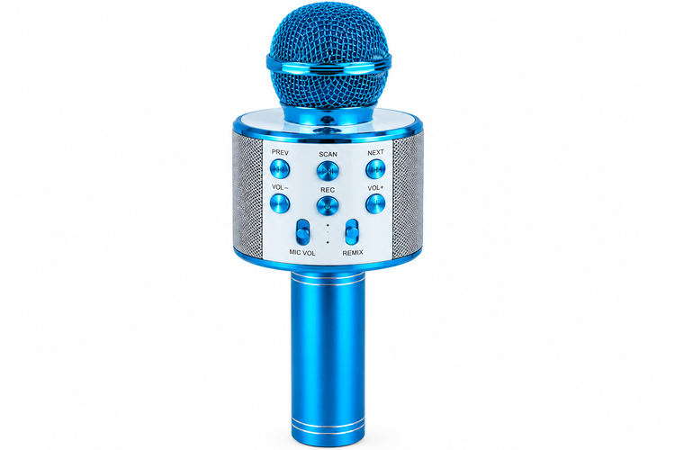 میکروفون اسپیکر بلوتوثی کارائوکه WS-858